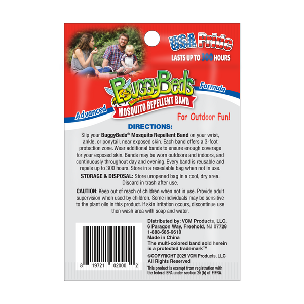 USA Mosquito Repellent Bands - 12 Pack