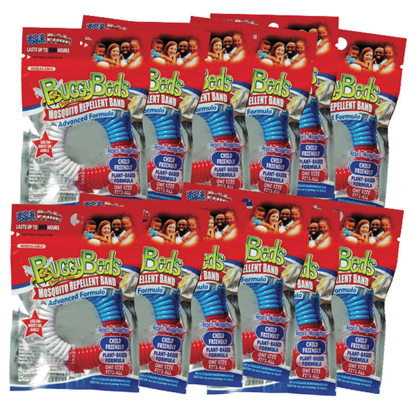 USA Mosquito Repellent Bands - 12 Pack