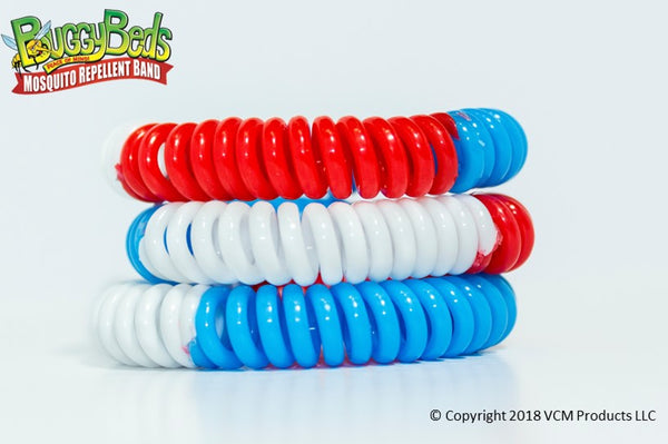USA Mosquito Repellent Bands - 3 Pack