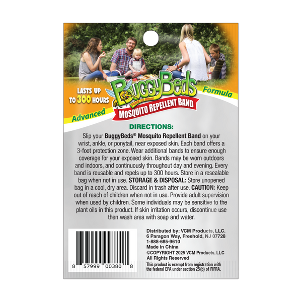 Mosquito Repellent Bands - 12 Pack
