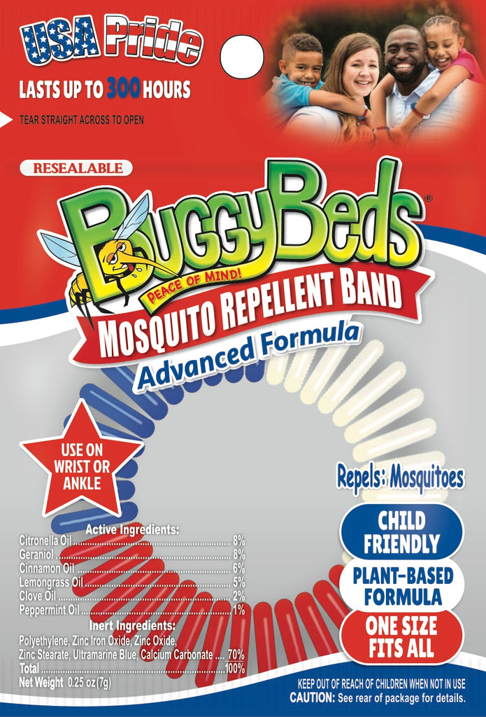 USA Mosquito Repellent Bands - 12 Pack