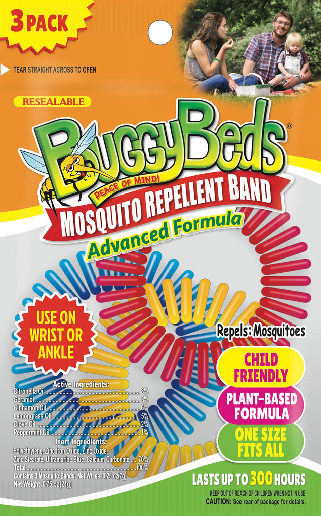 Mosquito Repellent Bands- 3 Pack – BuggyBeds